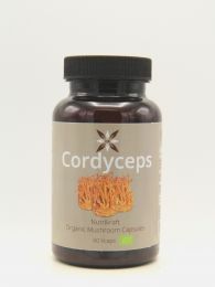 Cordyceps capsules 60 stuks bio (ten minste houdbaar tot 30-11-2022)