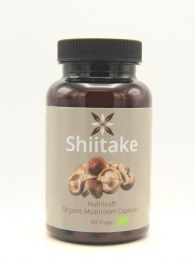 Shiitake capsules 60 stuks bio (tht 1-3-2023)